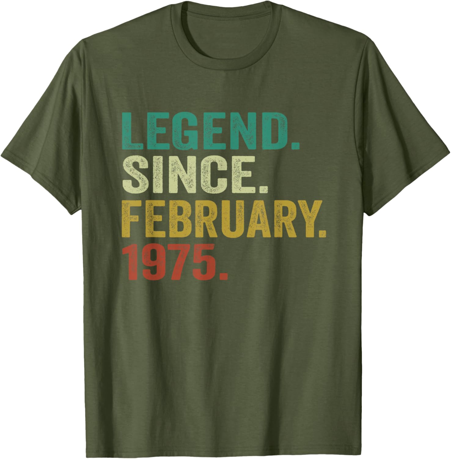 50th Birthday Legend T-Shirt for Memorable 50 Years Old Gifts - 2
