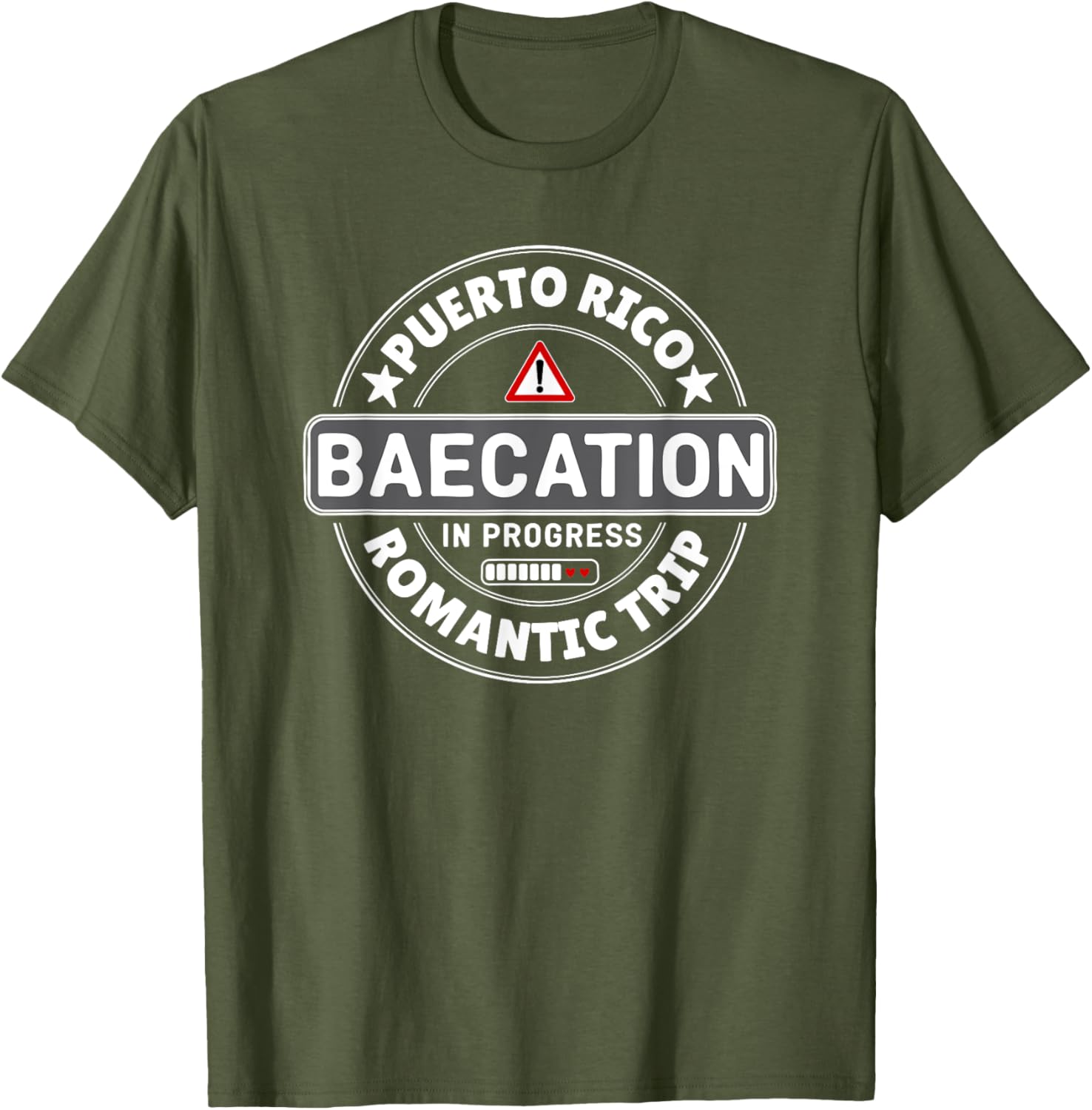 Couples Matching 1st Puerto Rico Baecation Romantic Travel T-Shirt - 18