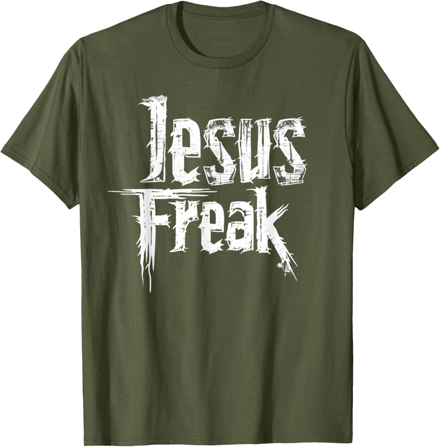 Vintage Jesus Freak Grunge Style T-Shirt for Christian Fashion Lovers - 15