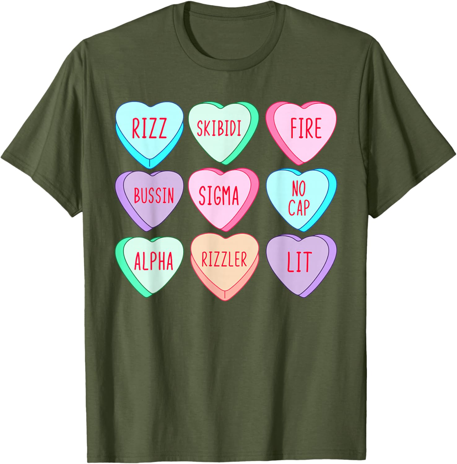 Funny Skibidi Valentine's Day Rizz T-Shirt for Lovable Couples - 24