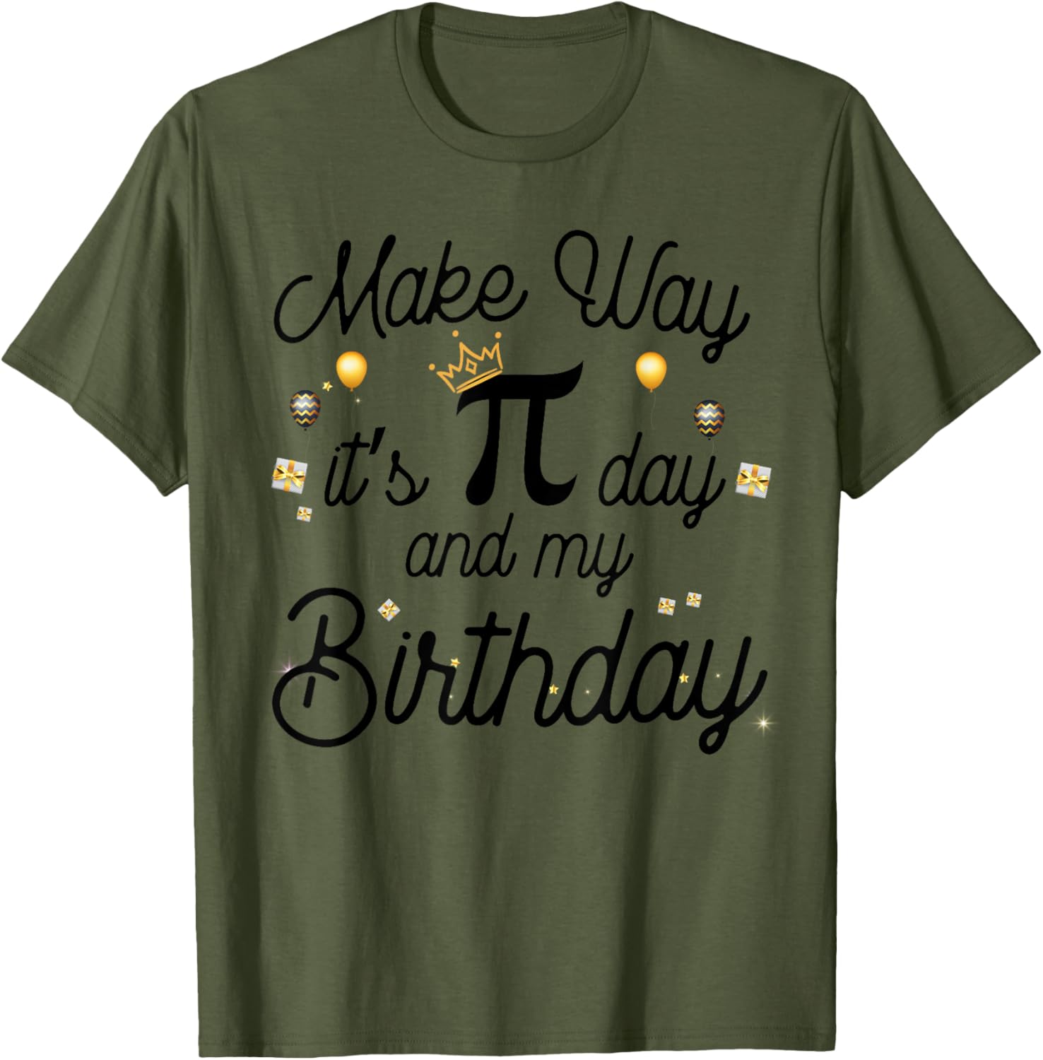 Celebrate Pi Day and Your Birthday with This Fun T-Shirt Gift - 2