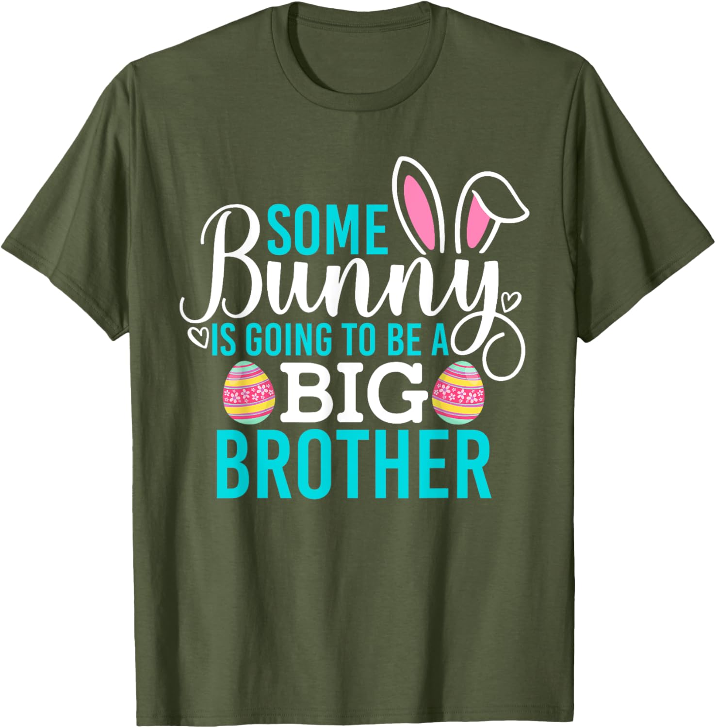 Some Bunny Is Going To Be A Big Brother Easter Pregnancy Shirt - 6