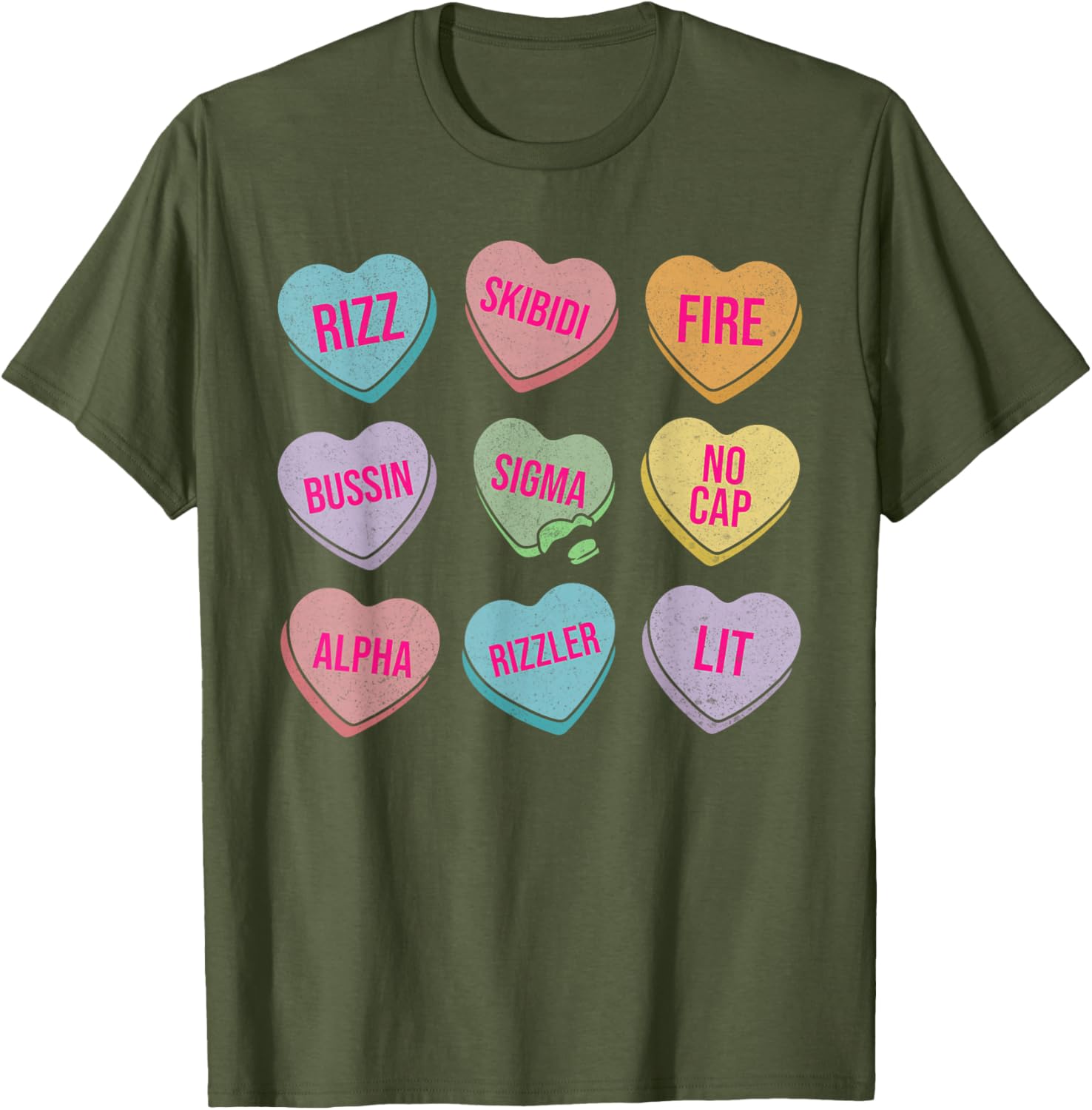 Skibidi Funny Valentine's Day Rizz Toddler T-Shirt for Boys - 2