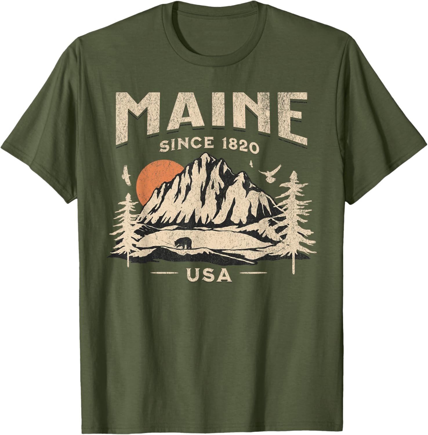 Stylish Maine T-Shirt for Casual Wear - Perfect for Every Adventure - 8