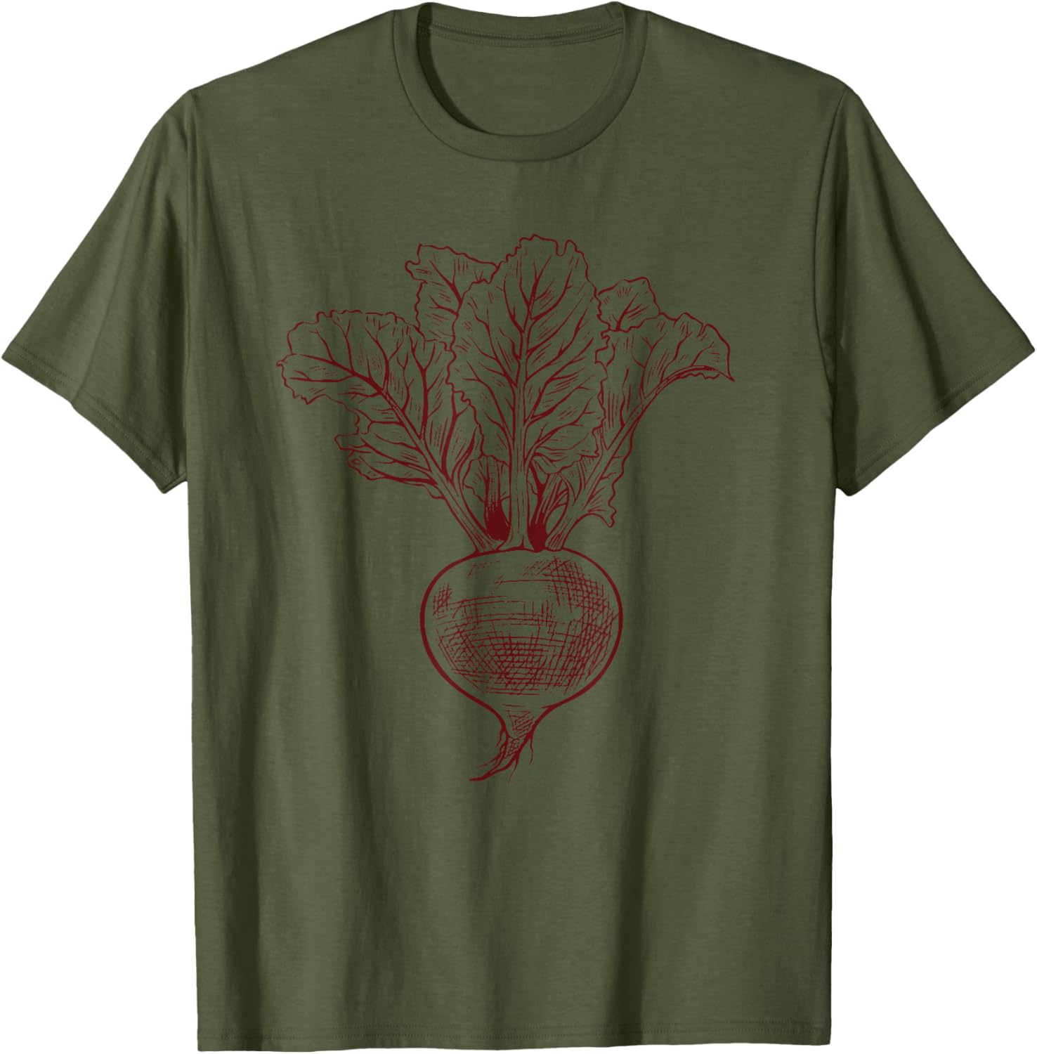 Vintage Beetroot Vegan T-Shirt for Vegetable Lovers and Retro Style Fans - 10