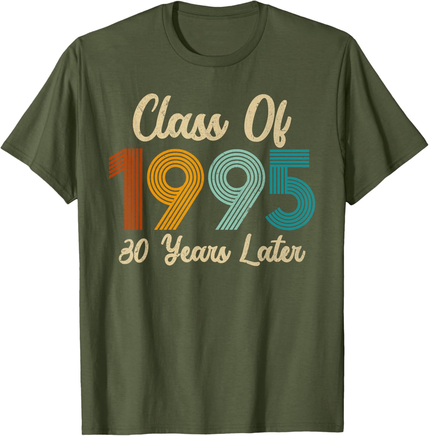 Vintage Class of 1995 Reunion T-Shirt for 30th Year Alumni Celebration - 12