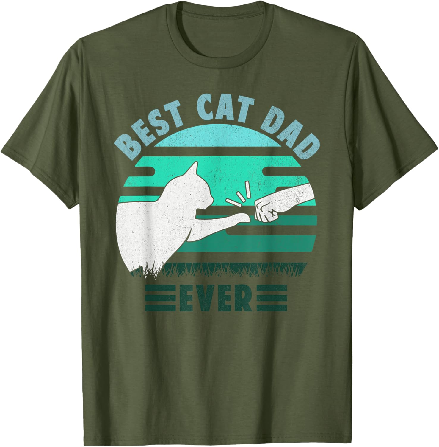 Best Cat Dad Ever Father's Day T-Shirt for Proud Cat Daddies - 7