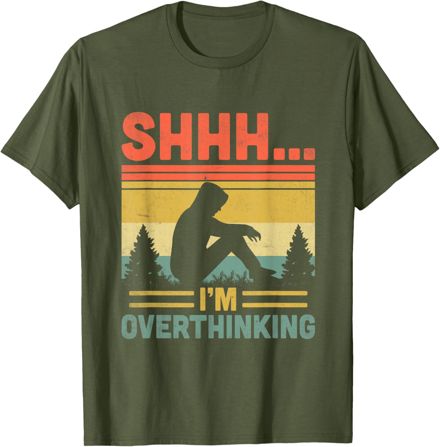 Shhh I’m Overthinking T-Shirt for Introverts – Funny & Cozy Apparel - 15