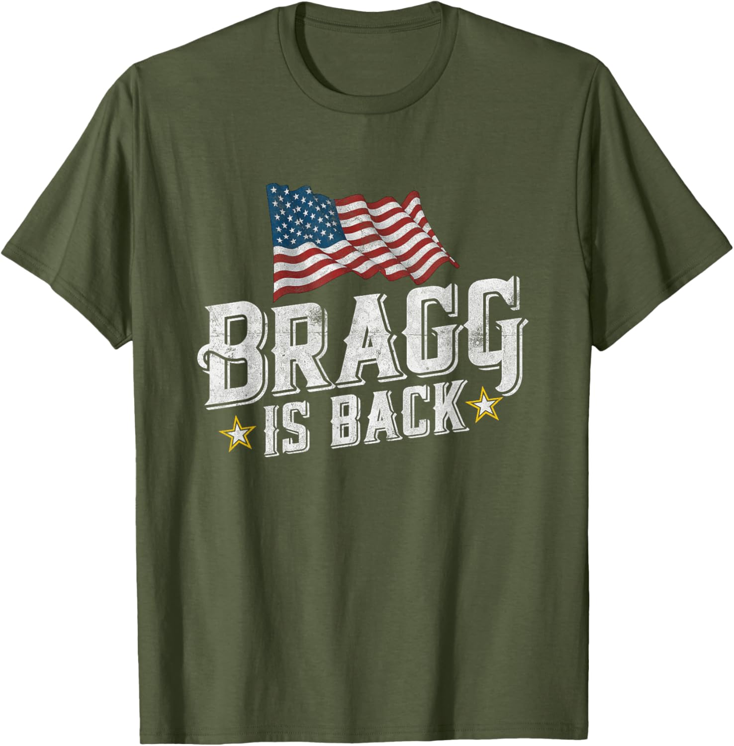 Bragg is Back T-Shirt for Fort Bragg Military Fans - Support Our Troops! - 16