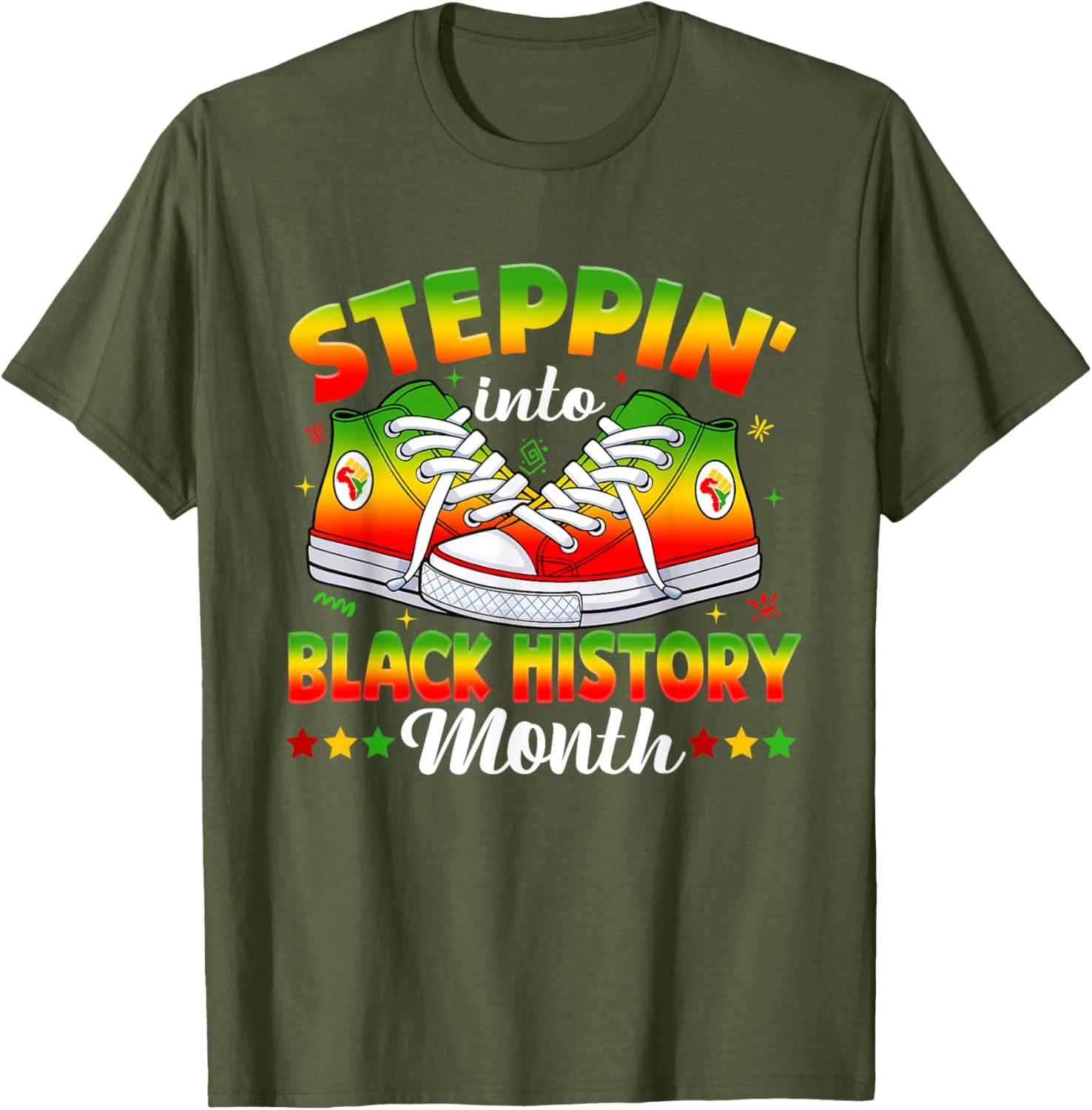 Celebrate Black History Month with Women's African American Pride T-Shirt - 14