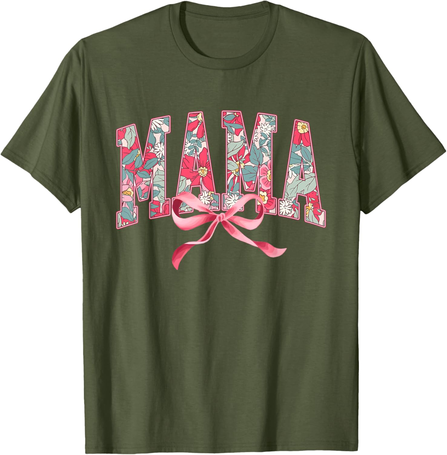 Mama Floral T-Shirt for Mother's Day - Perfect Gift for Moms and Grandmas - 11