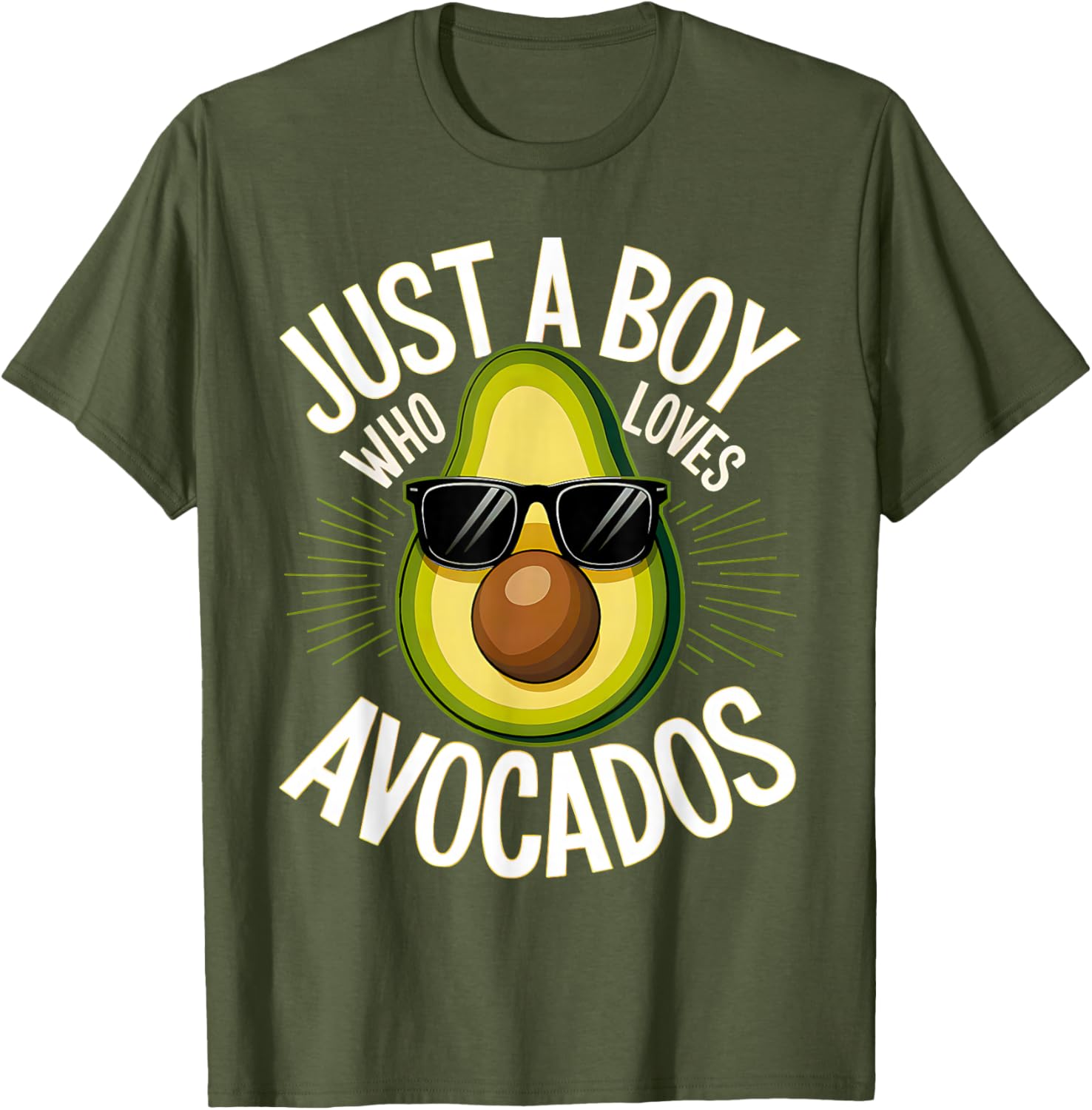 Cute Avocado Love T-Shirt for Boys and Toddlers - Fun Fruit Apparel - 2