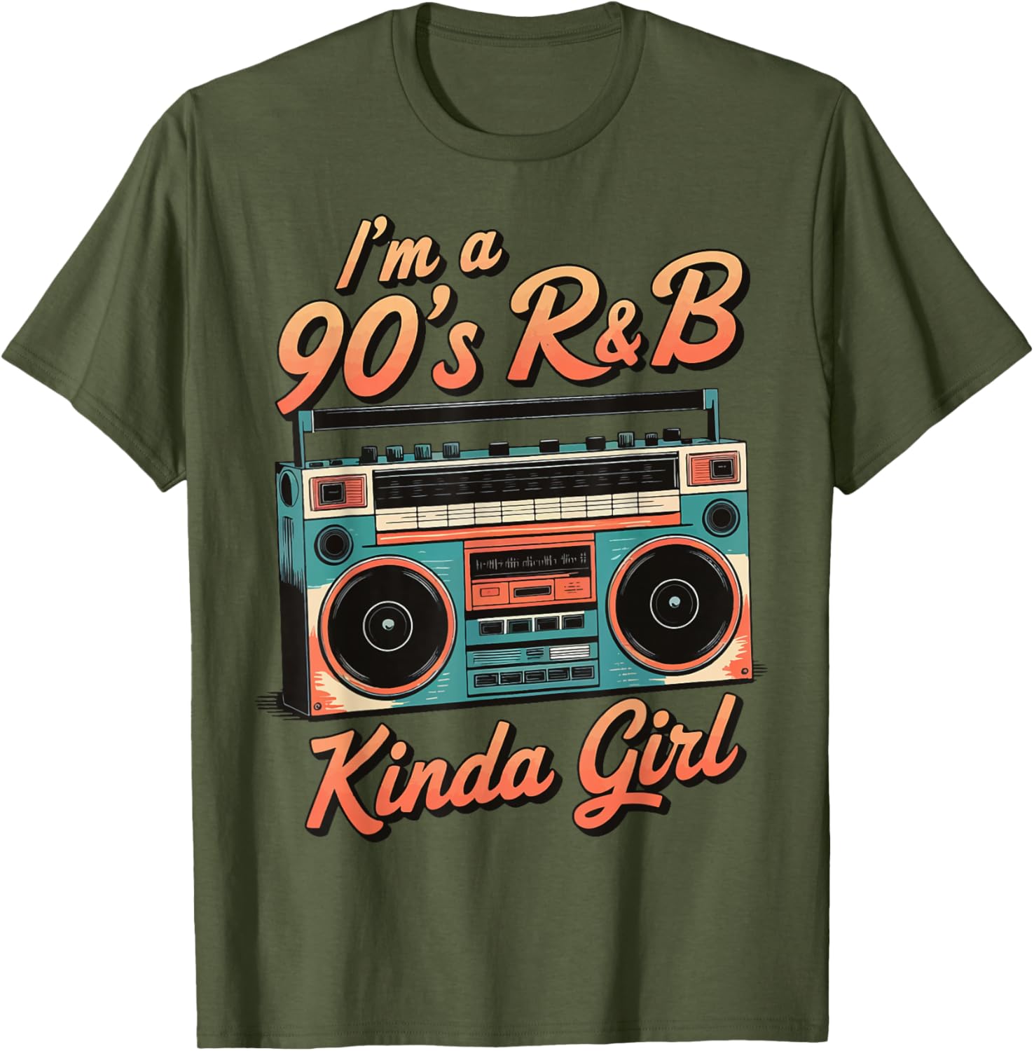 90's R&B Kinda Girl T-Shirt for Retro Fashion Lovers - 5