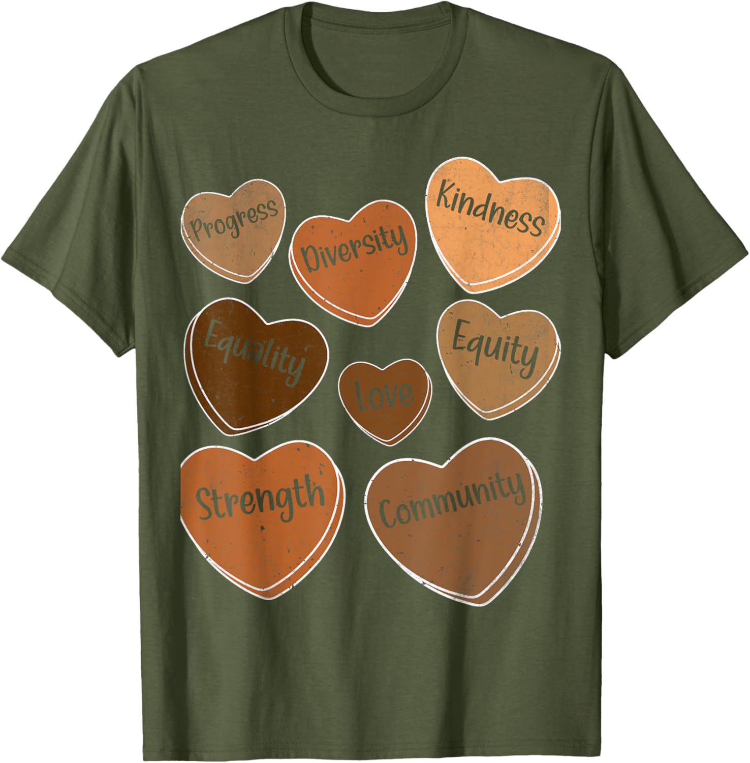 Celebrate Black History Month with Proud Black Women Heart T-Shirt - 19