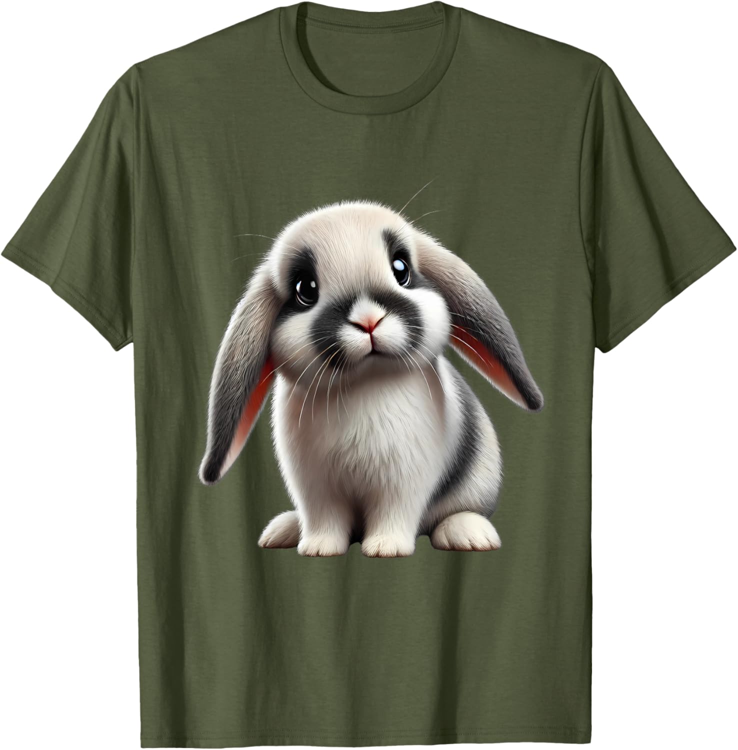 Cute Bunny T-Shirt for Kids and Women - Fun Rabbit Graphic Tee - 17