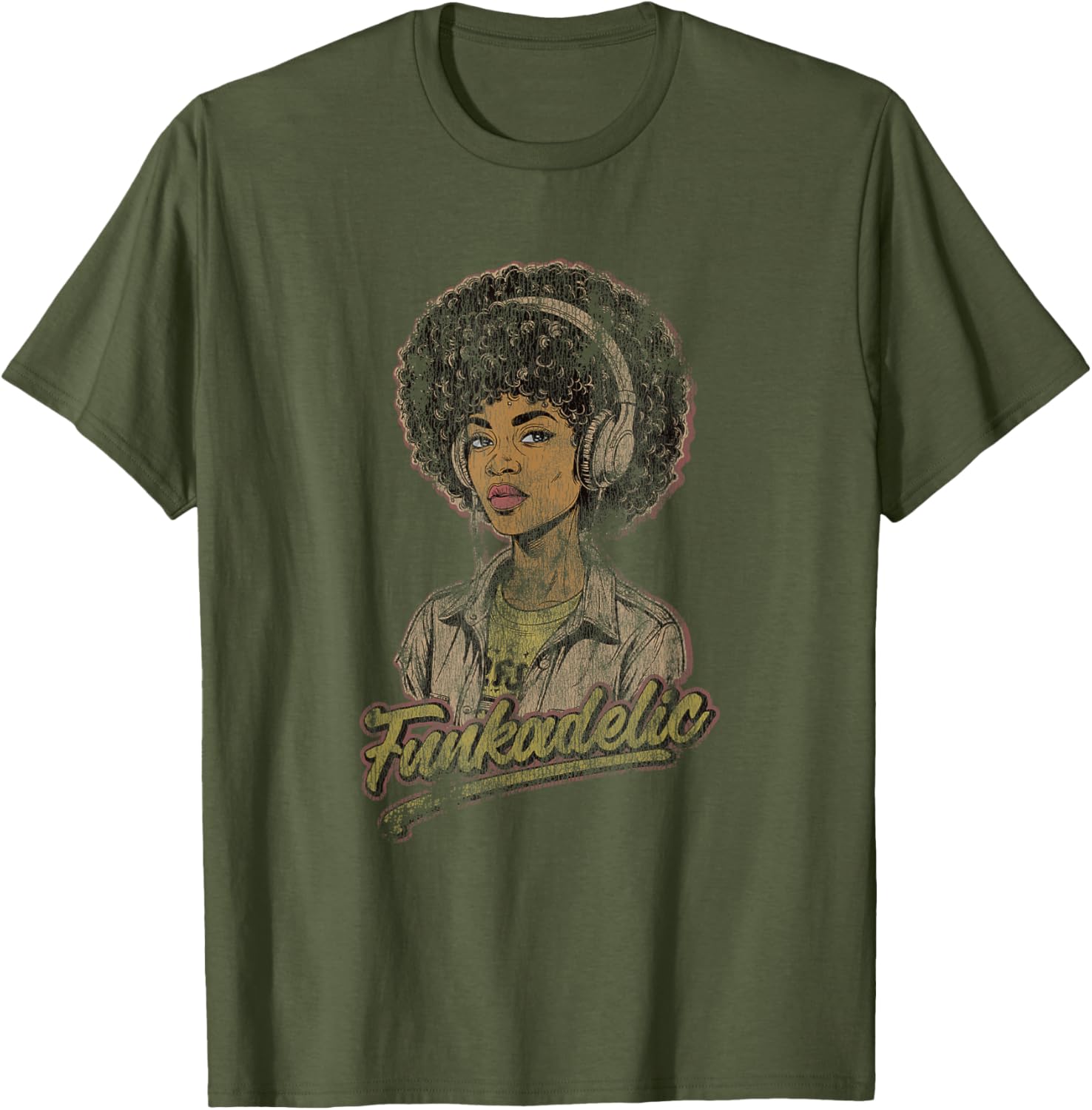 70s Funk Afro Women Soul Retro Vintage Graphic T-Shirt for Cool Style - 17