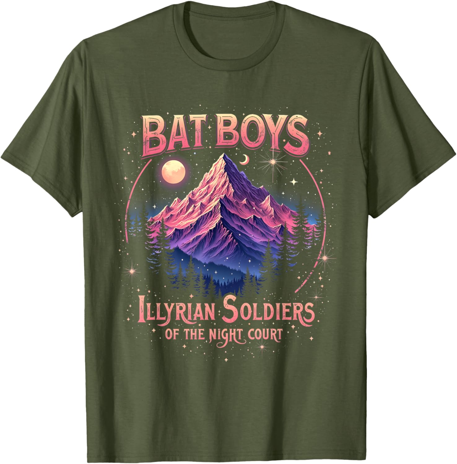 Bat Boys Night Court Bookish T-Shirt for Mountain Nesta Fans - 4