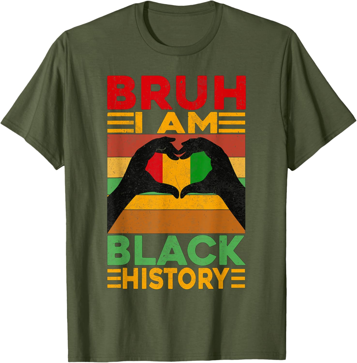 Bruh I Am Black History Month Boys T-Shirt - Celebrate History in Style - 1