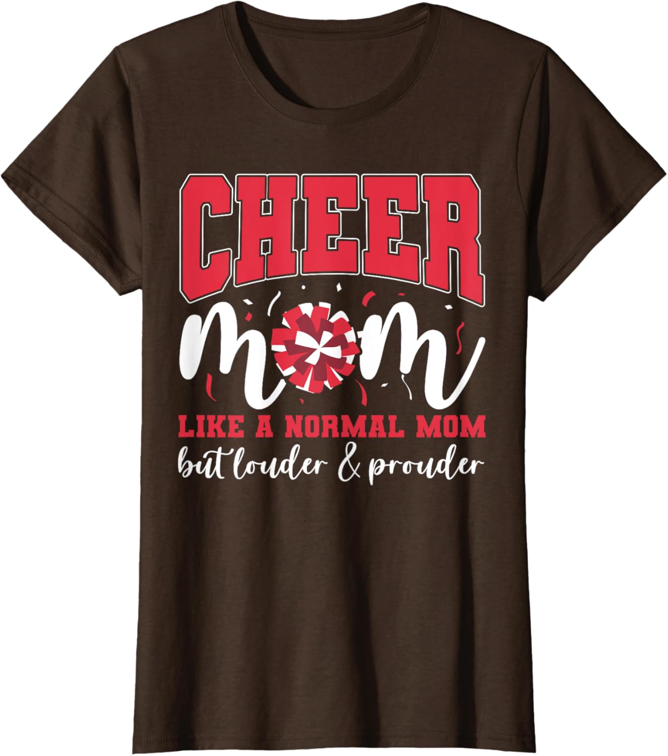Cheer Mom T-Shirt Perfect for Supportive Moms on Game Day - 1