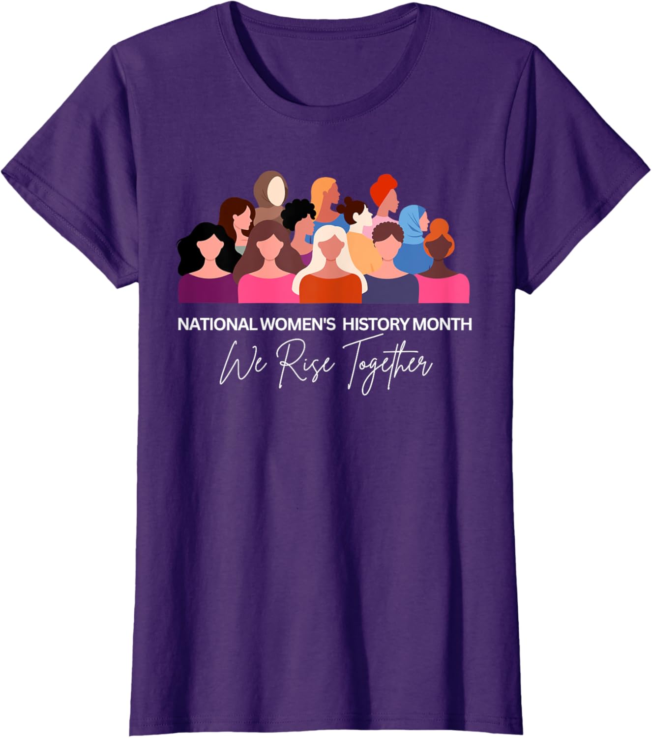 Celebrate Women's History Month 2025 with Stylish T-Shirt for Women - 1