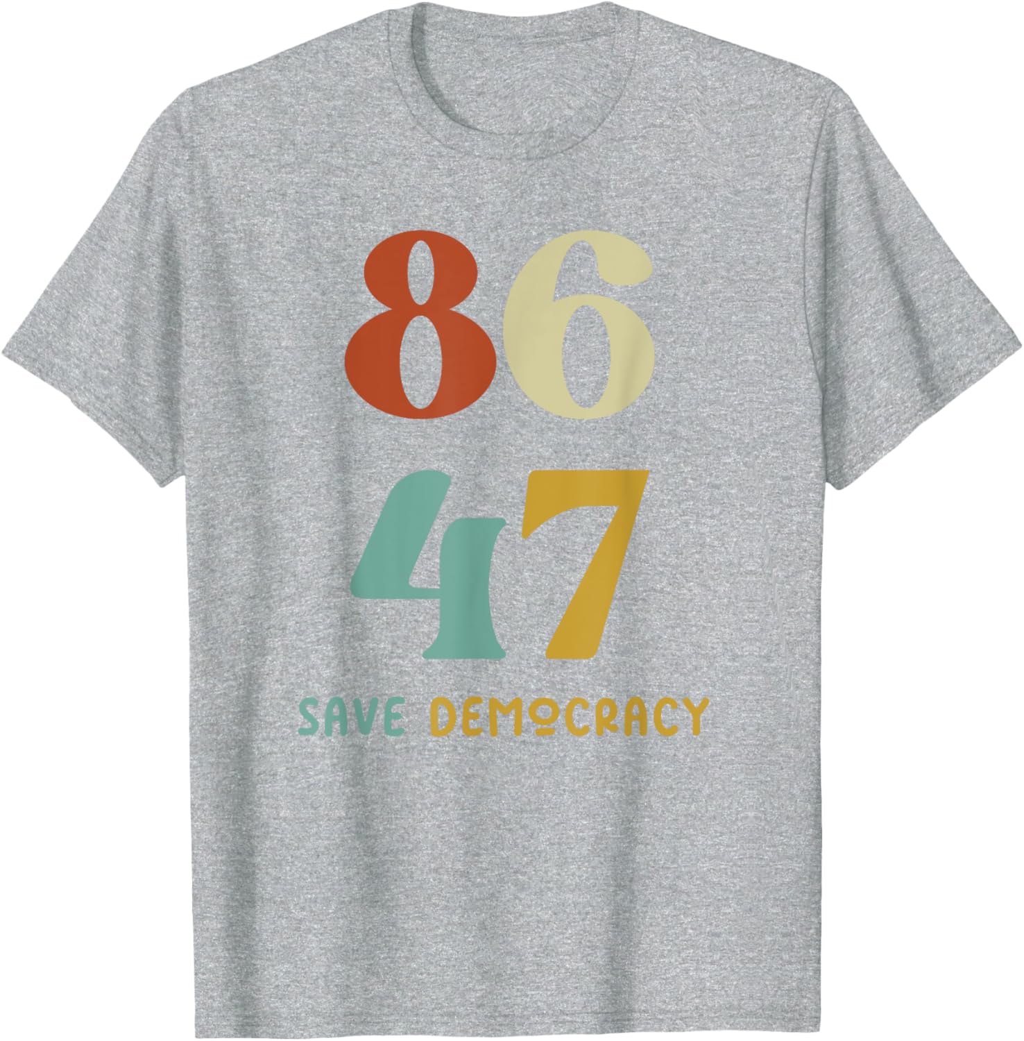 Save Democracy Anti Trump T-Shirt for Political Protest Enthusiasts - 15