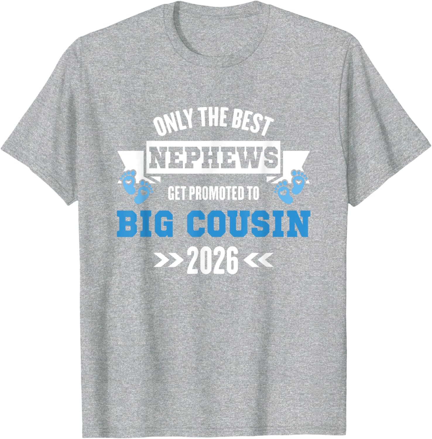 Best Nephew Big Cousin T-Shirt Est 2026 Perfect Gift for Family - 12