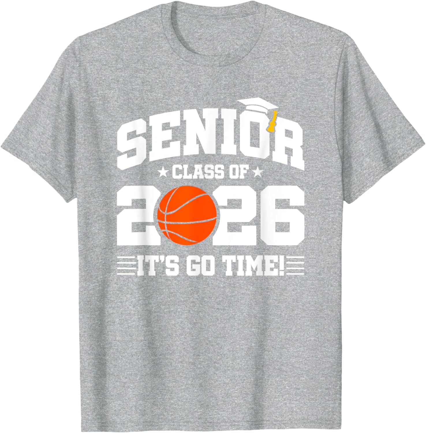Class of 2026 Senior Year Basketball Player T-Shirt for Basketball Fans - 3