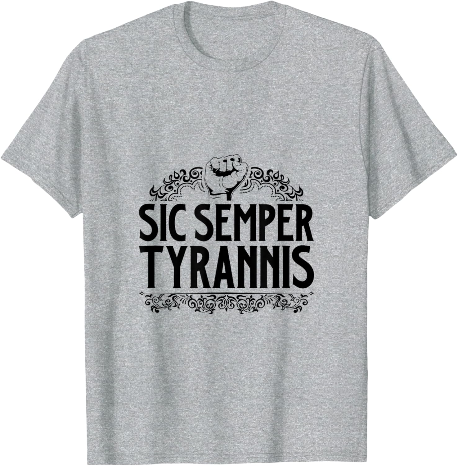 Sic Semper Tyrannis Latin T-Shirt for Bold Style Enthusiasts - 7