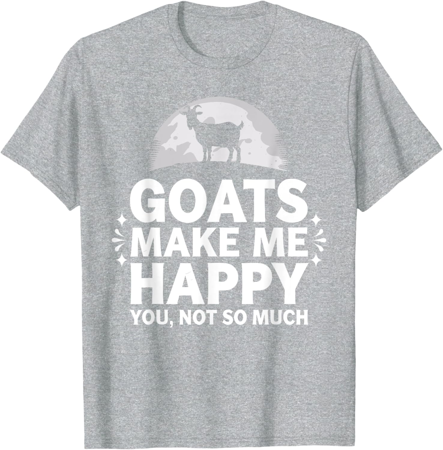 Cool Goat Design T-Shirt for Pygmy Goat Lovers - Unisex Farm Apparel - 17