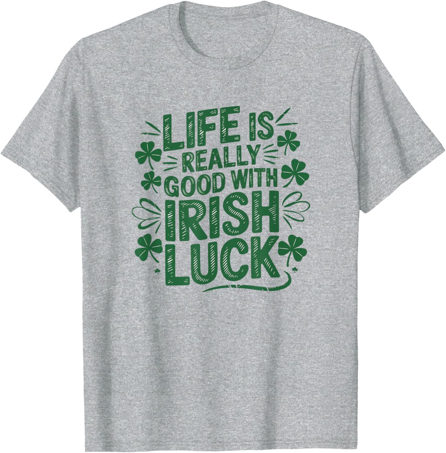 Celebrate St. Patrick's Day in Style with Our Irish Luck Tee Shirt - 4