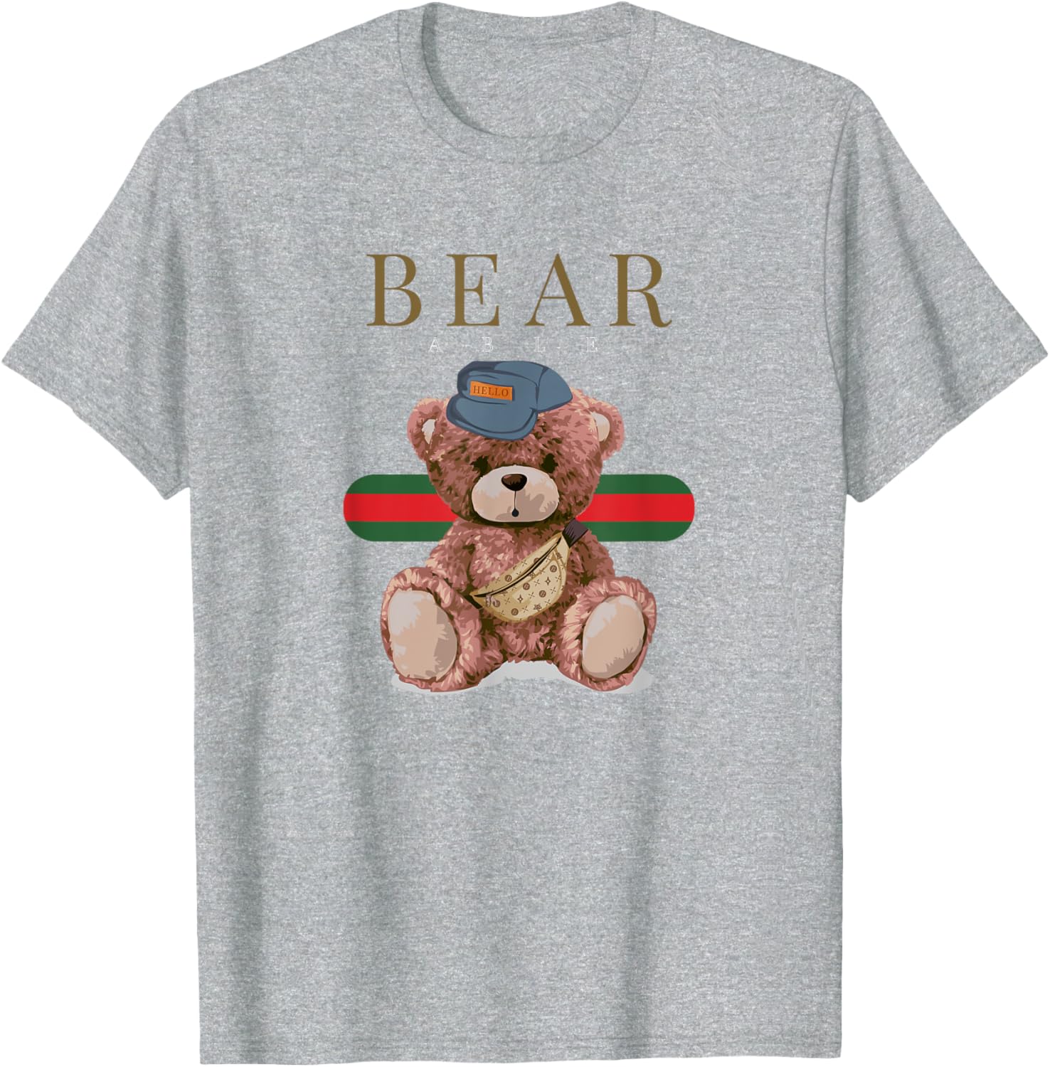 Bear Gangster Urban Graffiti T-Shirt Stylish Streetwear for Trendsetters - 2