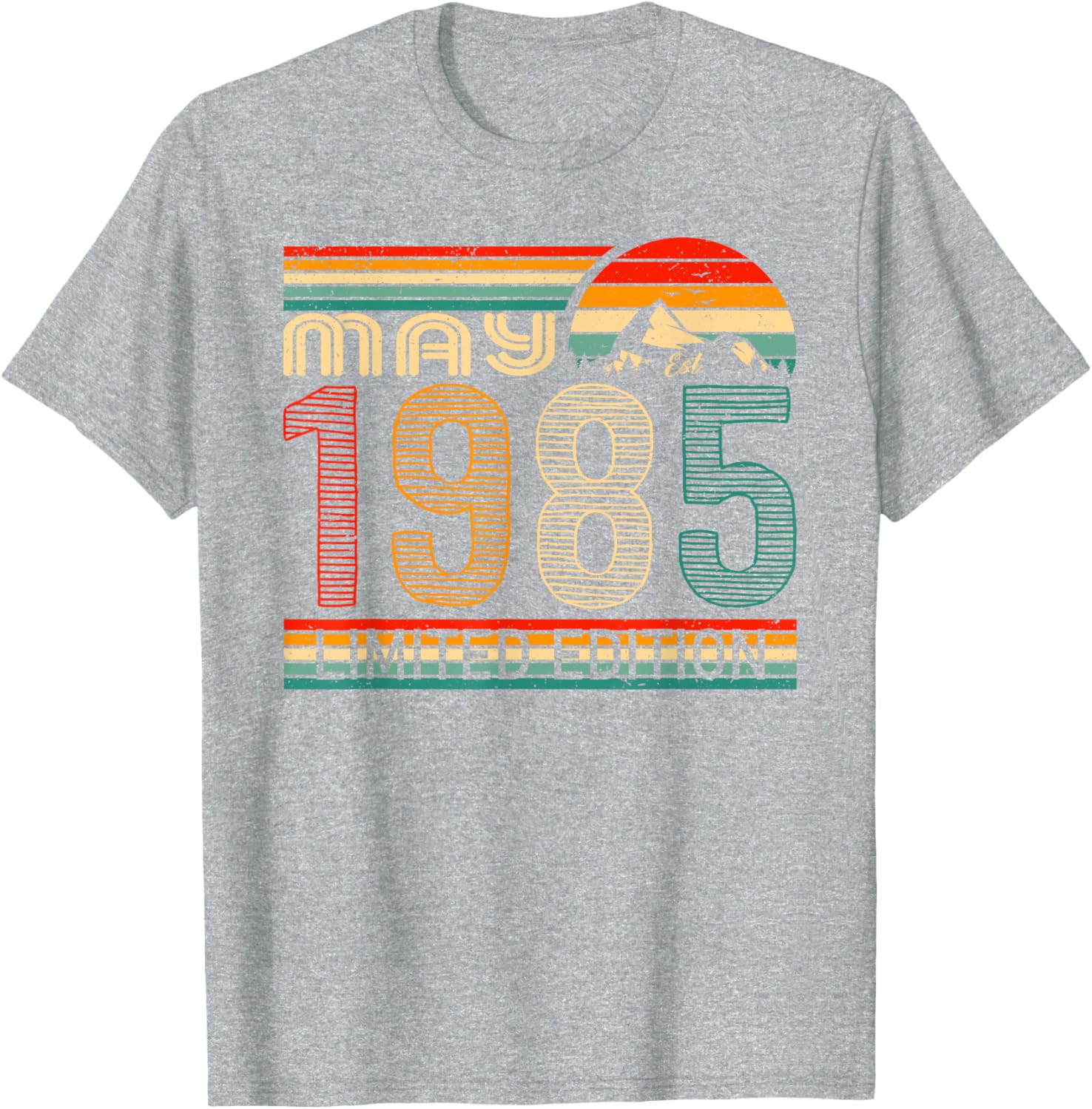 Classic 1985 Vintage Birthday T-Shirt May 1985 Limited Edition Gift - 20