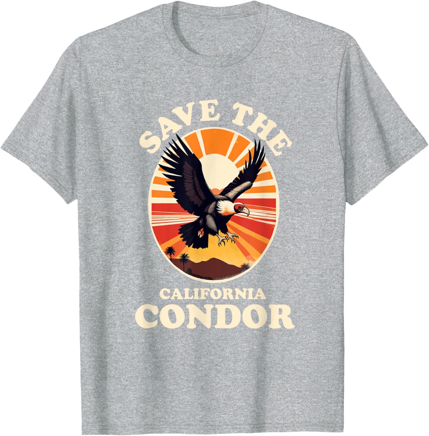 Save the California Condor T-Shirt for Bird Lovers and Nature Enthusiasts - 16