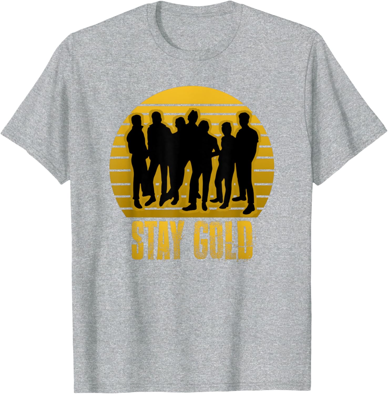 Vintage Retro Stay Gold 1983 Ponyboy T-Shirt for Classic Movie Fans - 1