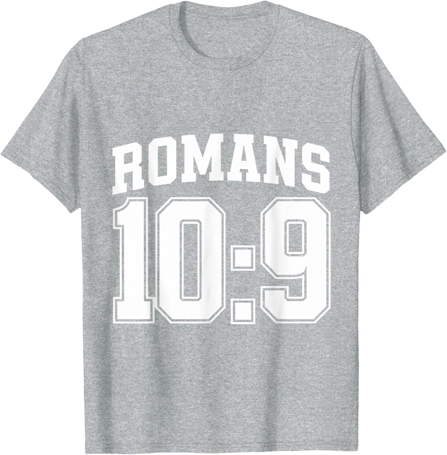 Romans 10:9 Christian Sports Jersey Motivational T-Shirt for All Fans - 23