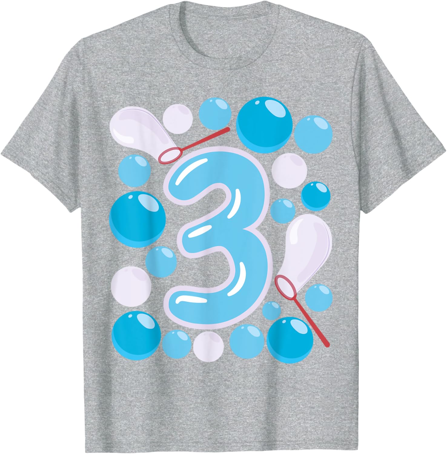 Adorable 3rd Bubble Birthday T-Shirt for Boys - Perfect Party Wear! - 7