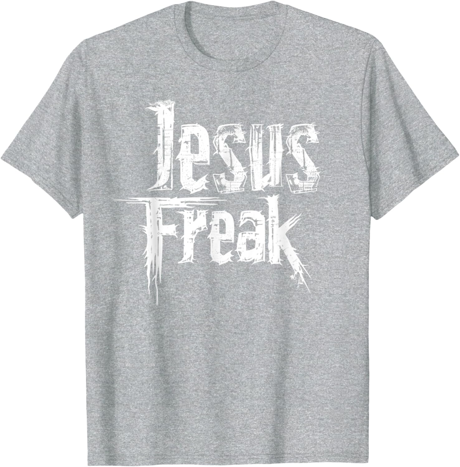 Vintage Jesus Freak Grunge Style T-Shirt for Christian Fashion Lovers - 16