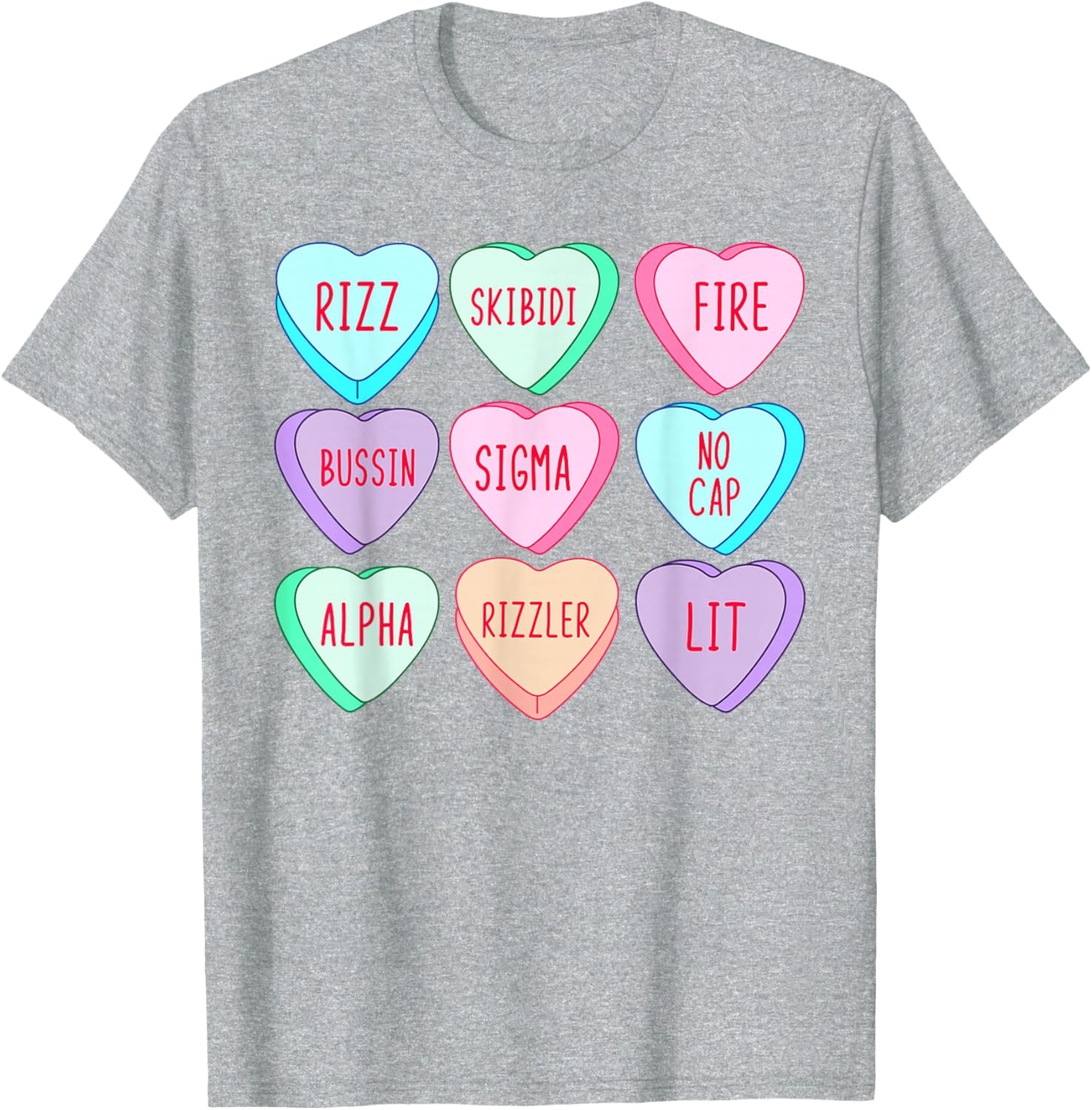 Funny Skibidi Valentine's Day Rizz T-Shirt for Lovable Couples - 19