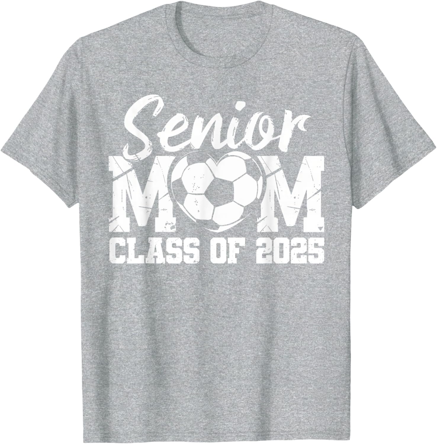 Soccer Mom Class of 2025 Graduate T-Shirt for Proud Senior Mamas - 13