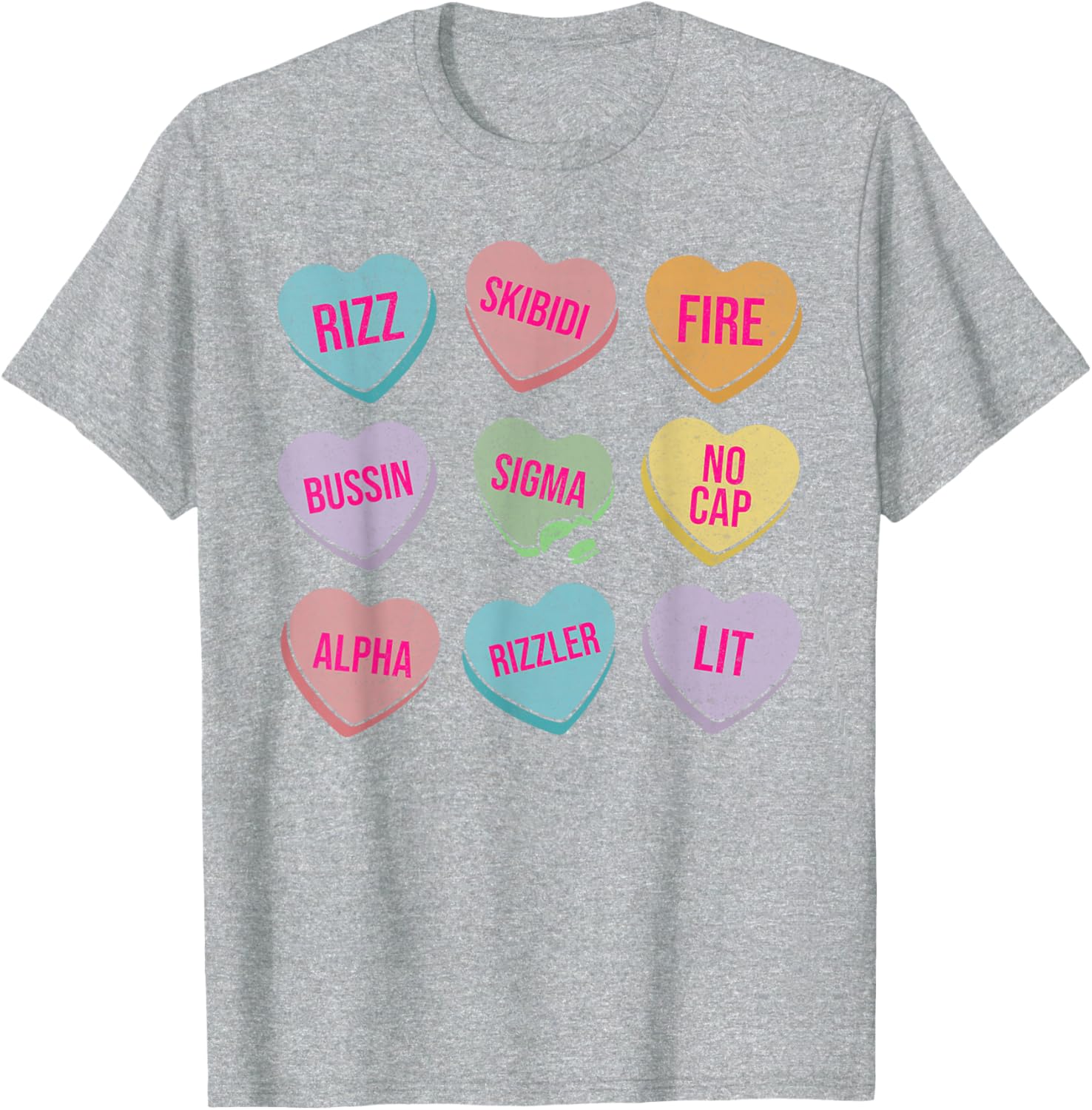 Skibidi Funny Valentine's Day Rizz Toddler T-Shirt for Boys - 16