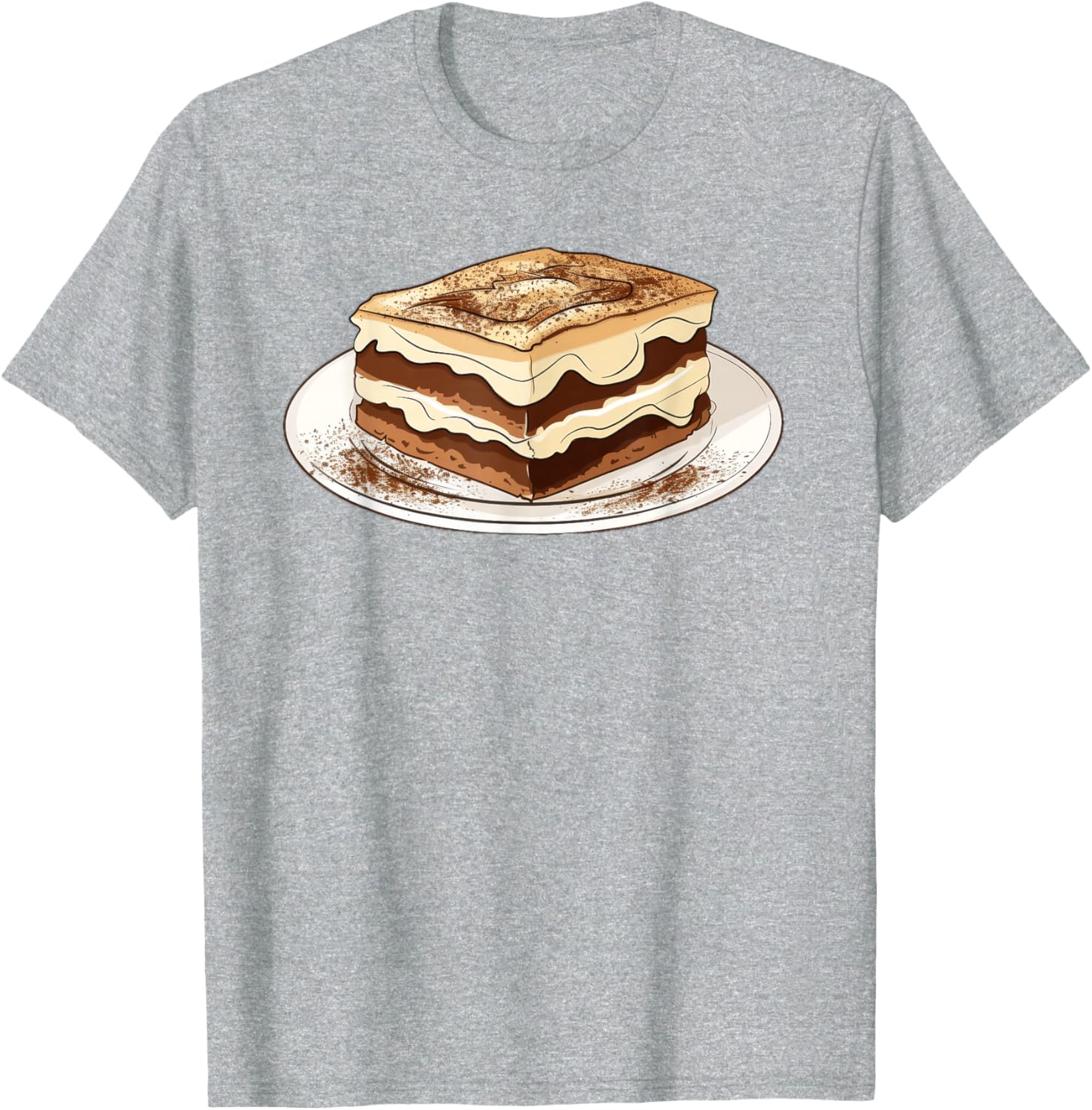 Tiramisu Funny T-Shirt for Food Lovers – Unique and Playful Design - 14
