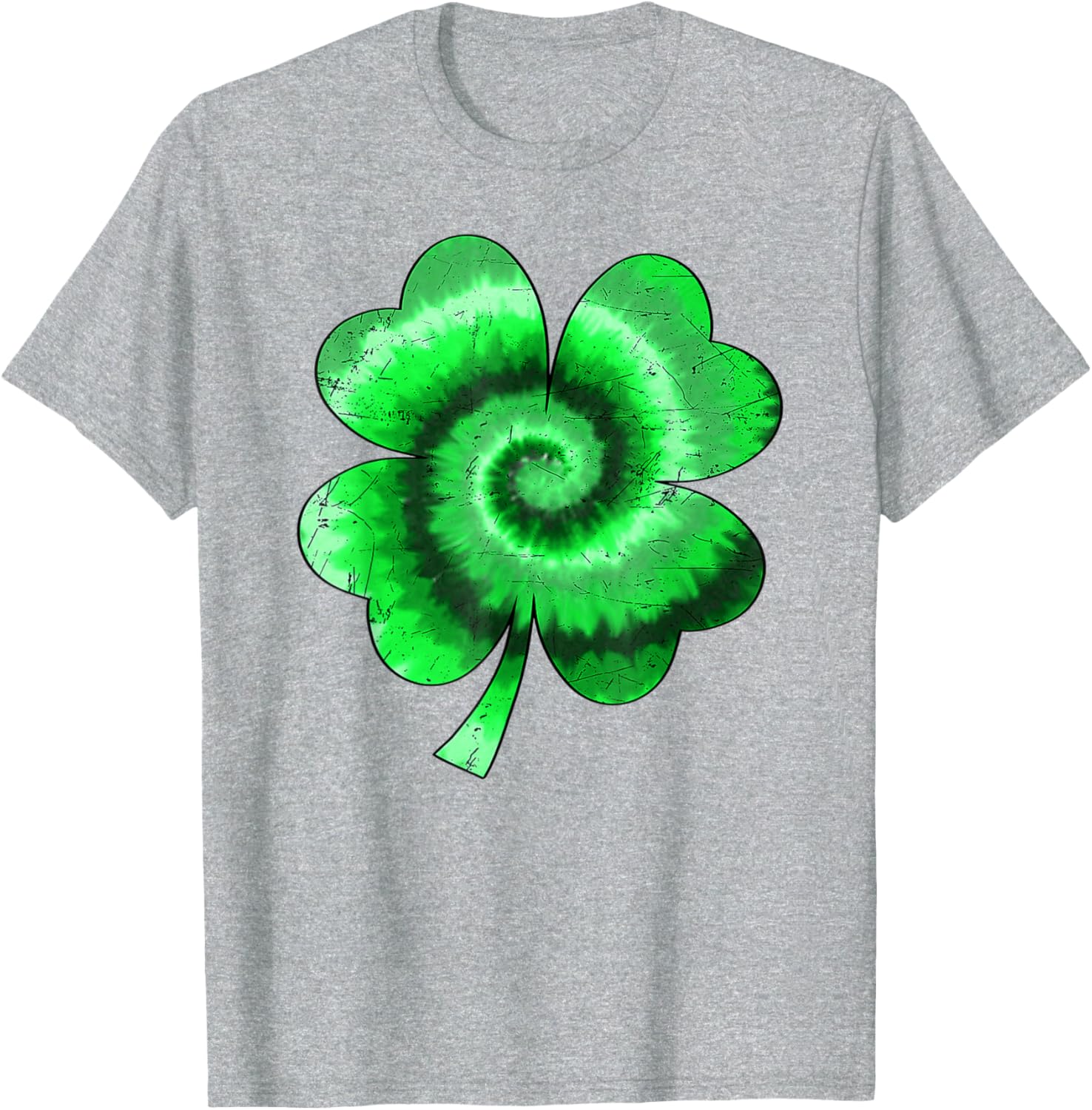 Tie Dye Shamrock T-Shirt for St Patrick's Day - Fun for All Ages - 4