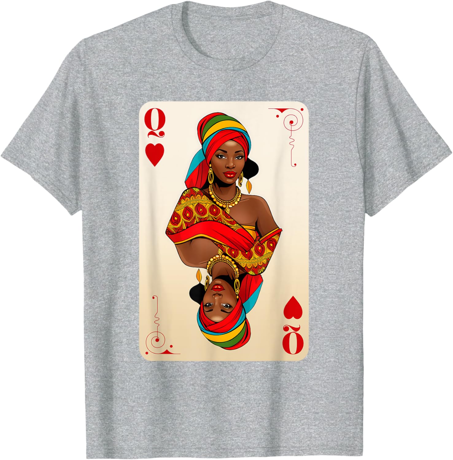 African Queen Black Pride T-Shirt for Couples – Celebrate BHM Together - 1