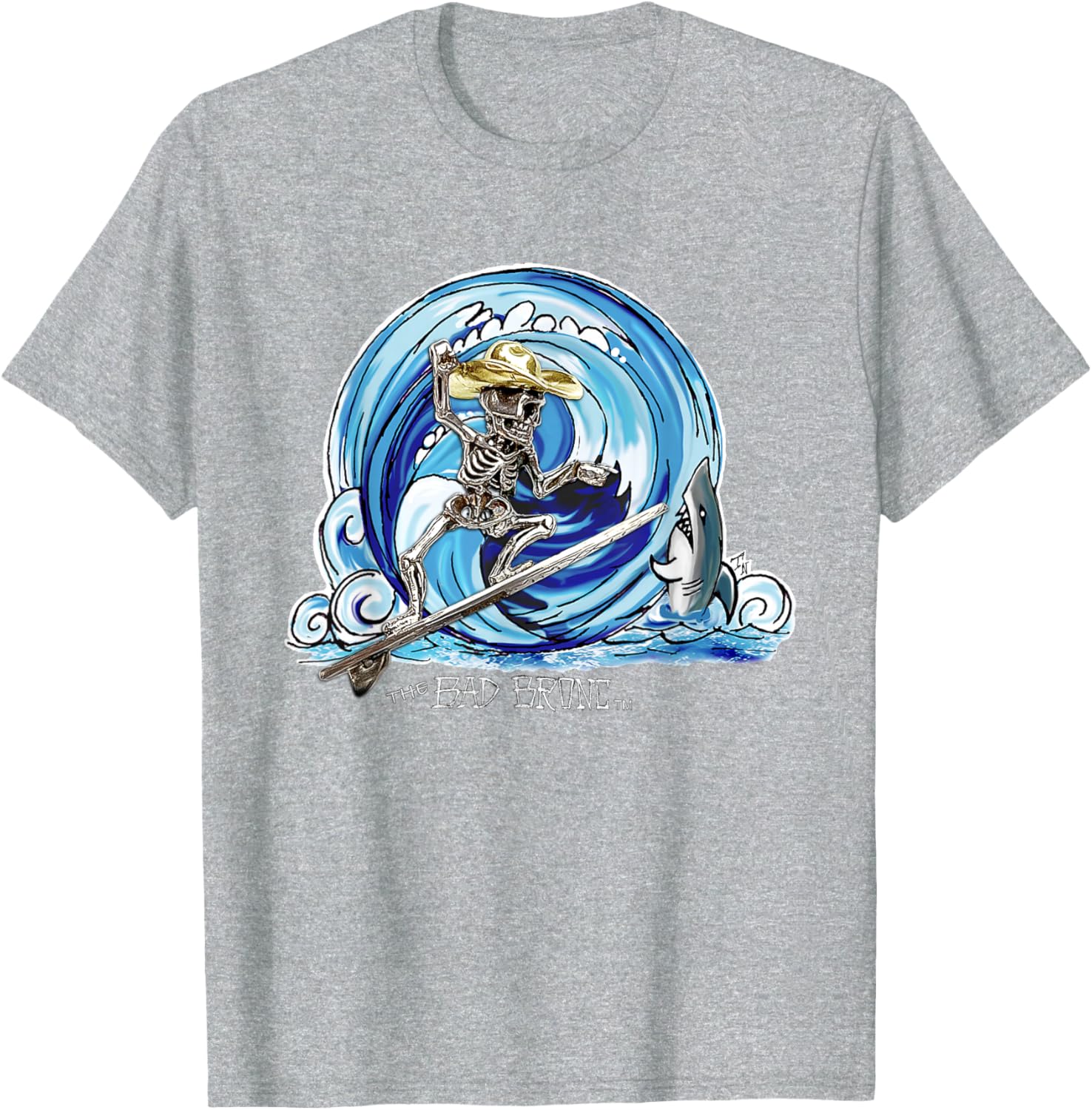 Surfin Cowboy Dude T-Shirt Fun and Stylish Apparel for Beach Lovers - 4