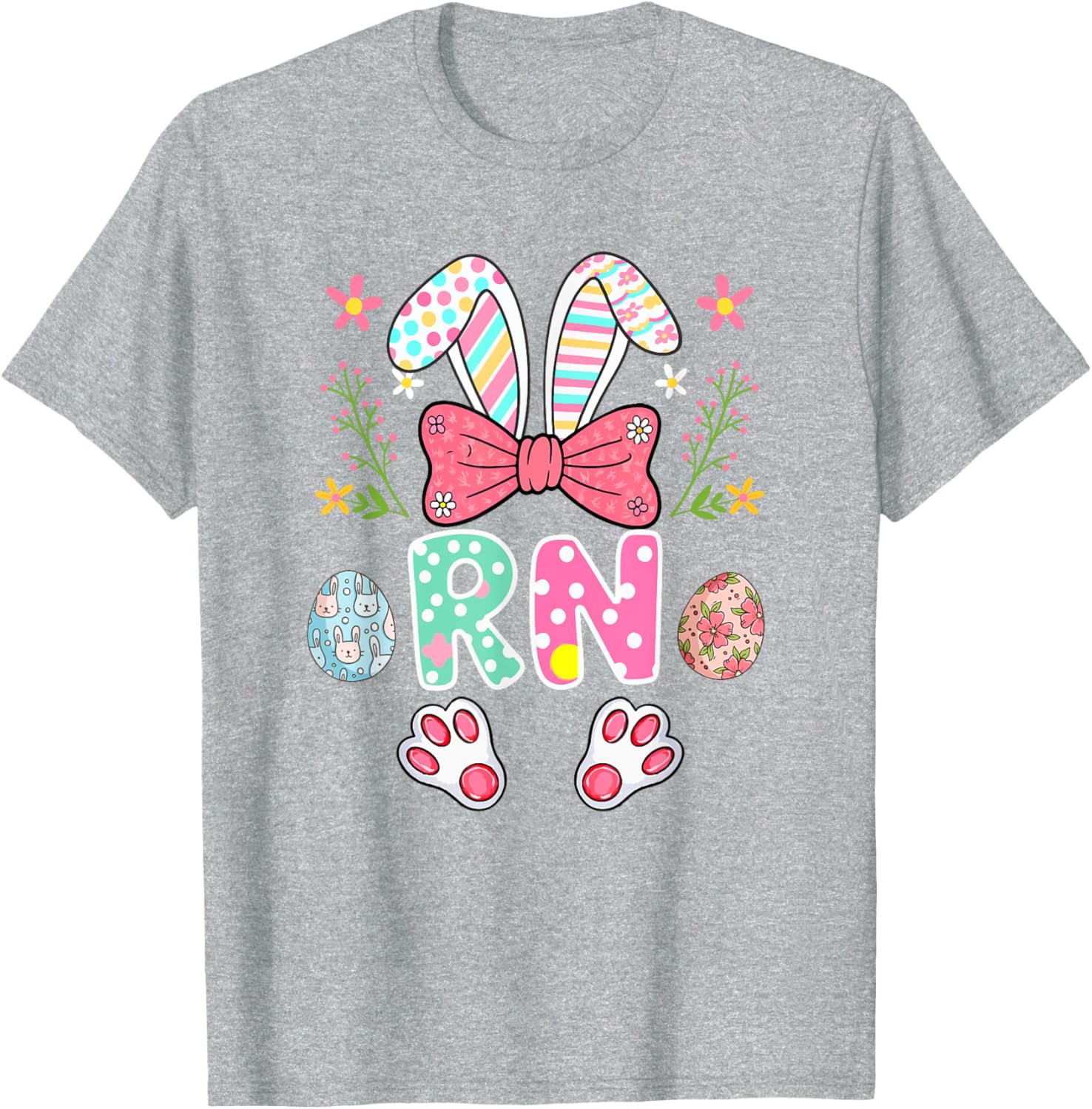 RN Job Easter Bunny Women's Costume T-Shirt for Egg Hunting Fun - 10