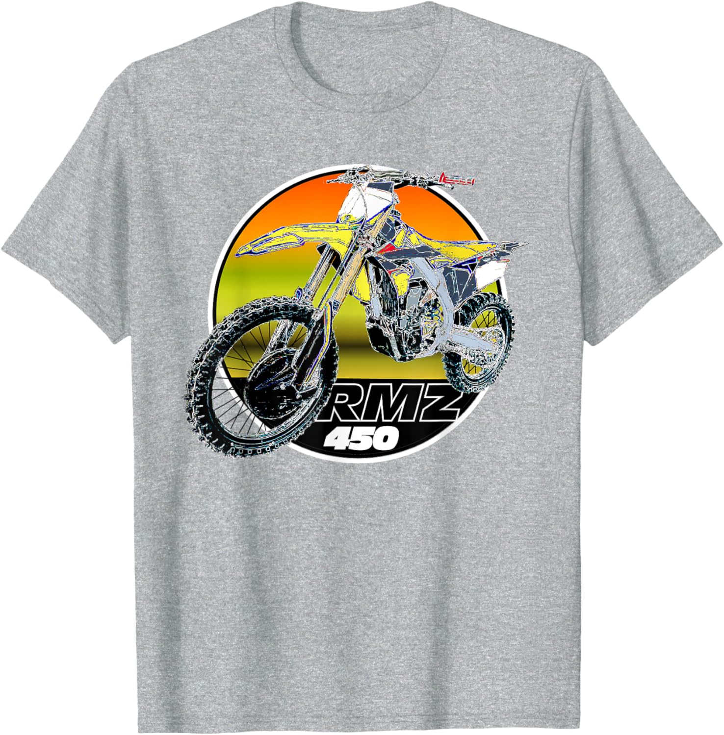 RMZ 450 Motocross Off Road T-Shirt for Motorcycle Enthusiasts - 3