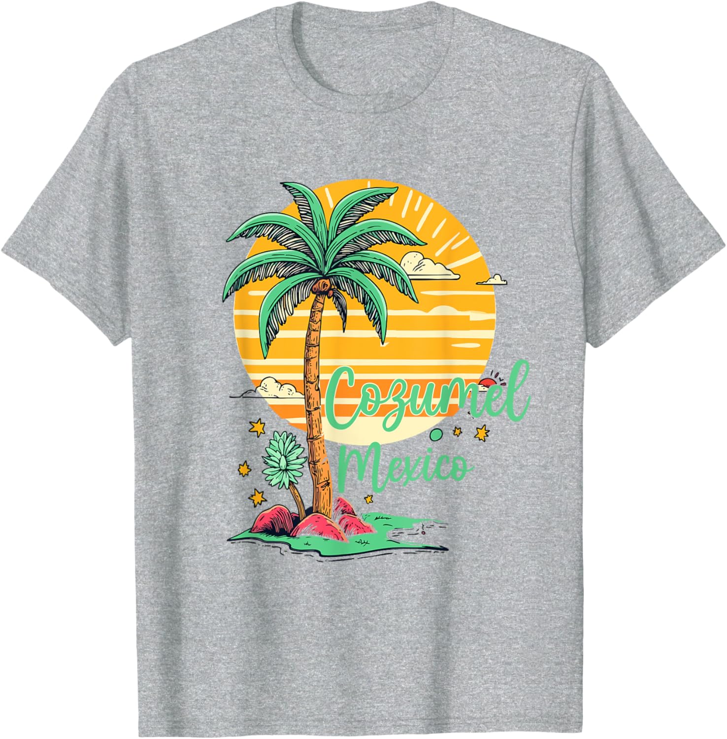 Cozumel Mexico Souvenir T-Shirt for Men and Women - Vacation Reminder Apparel - 3