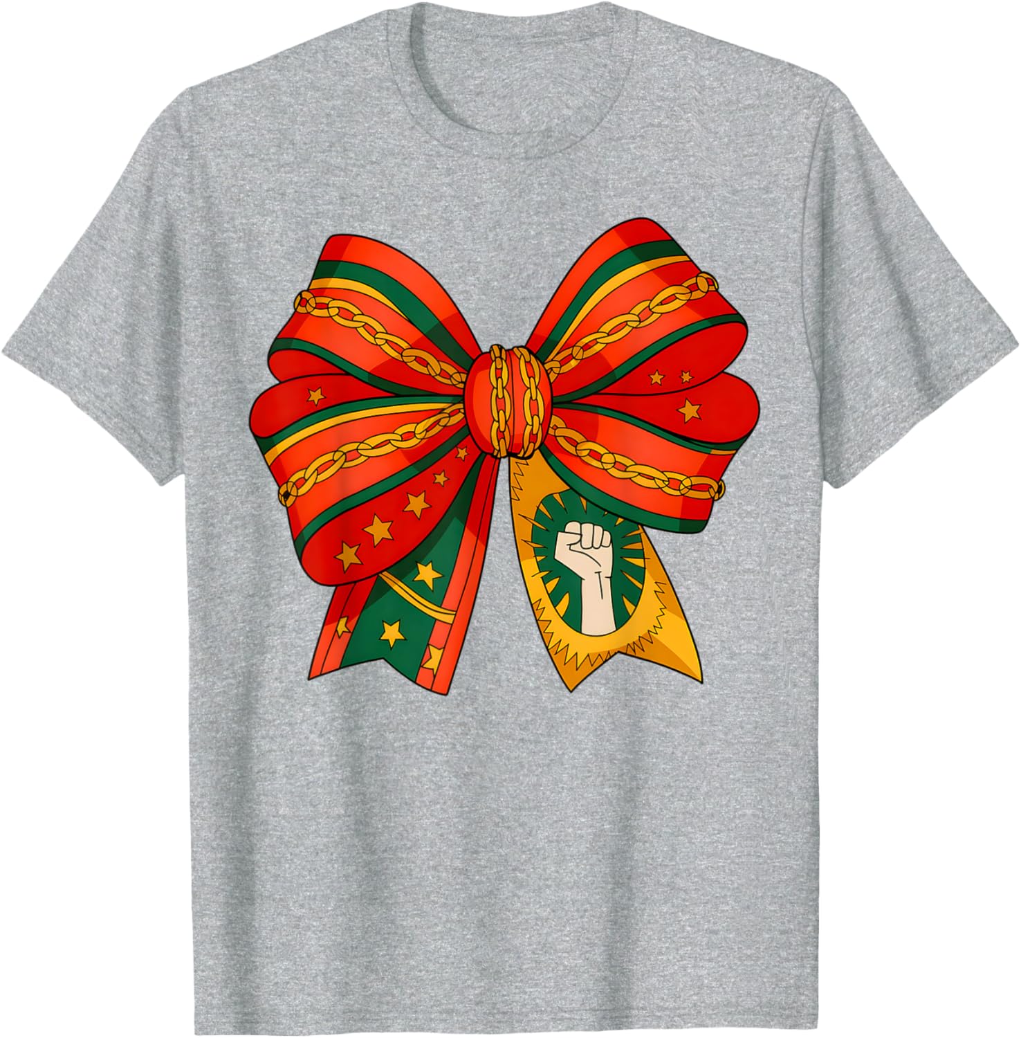 Black History Coquette Bow T-Shirt for Women and Kids Stylish Apparel - 17