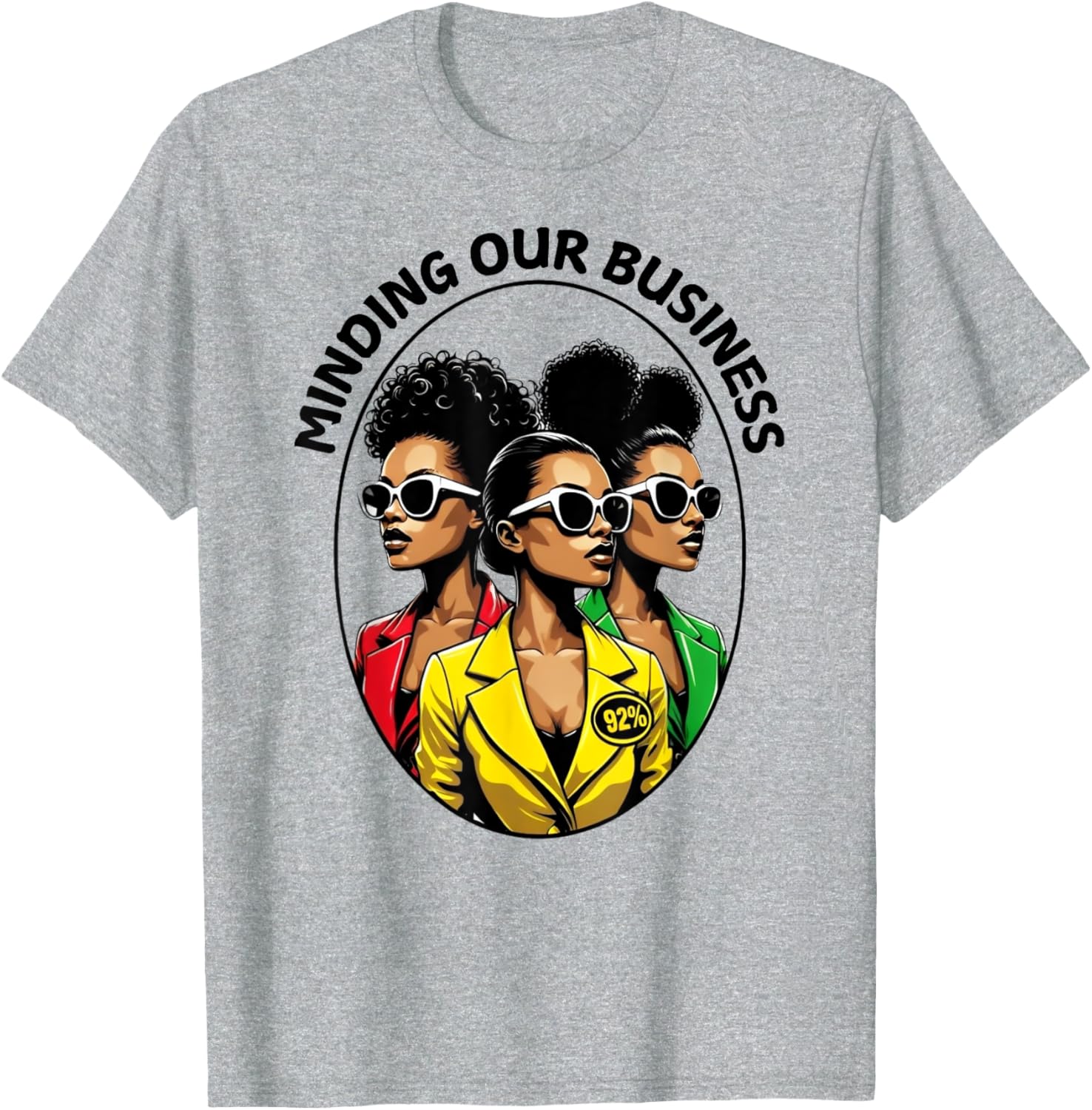 92 Percent Vote Tee for Black Women - Stylish and Empowering T-Shirt - 6