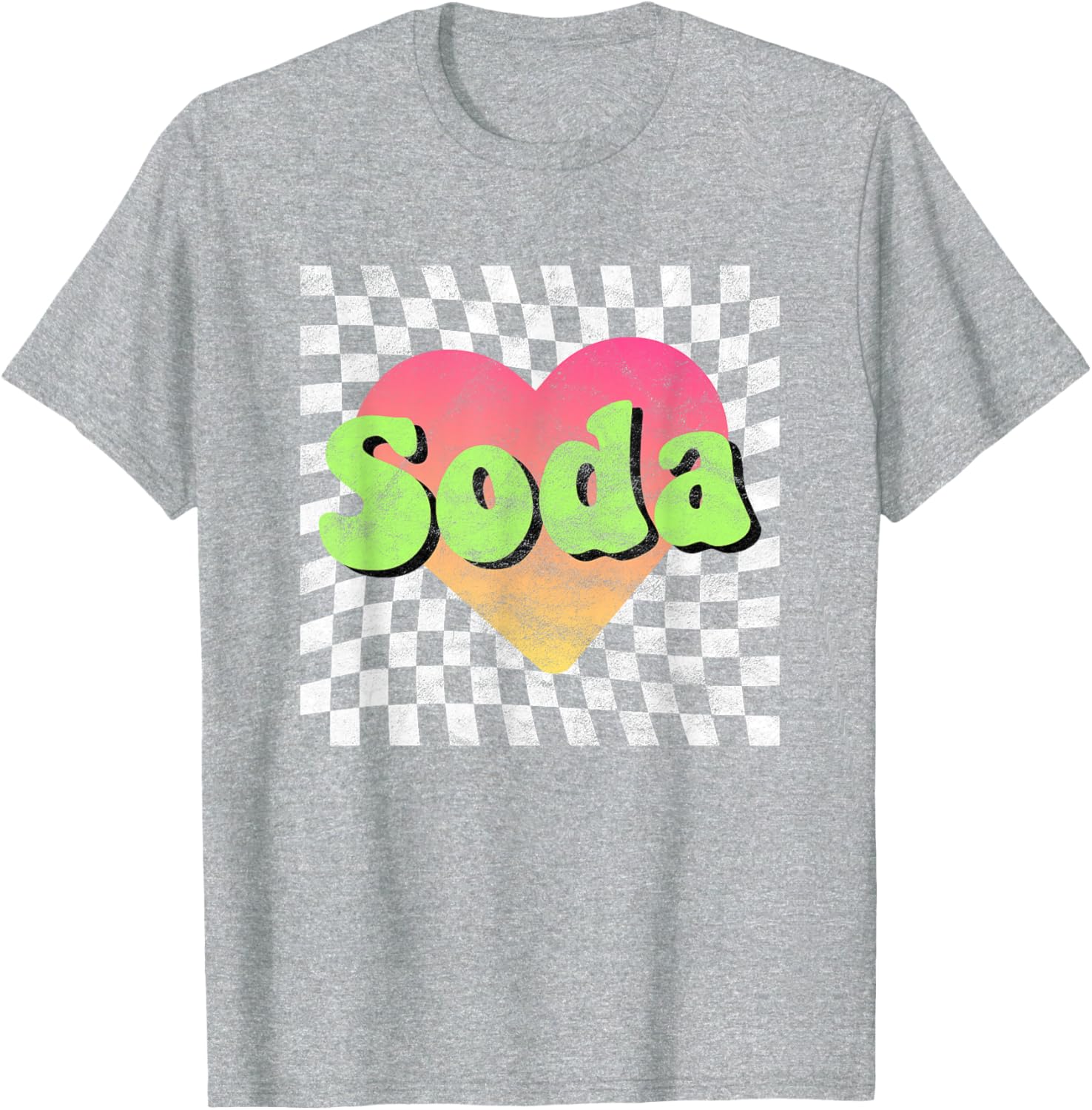 Soda Lover Heart Vintage Retro T-Shirt for Fun and Stylish Outfits - 16